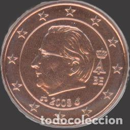 Euros: Belgium 5 Cent 2008 from original set Uncirculated - Foto 1