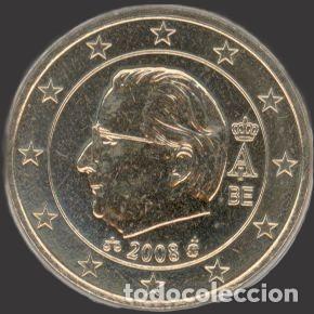 Euros: Belgium 50 cent 2008 Uncirculated - Foto 1