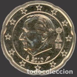 Euros: Belgium 20 cent 2010 Uncirculated - Foto 1
