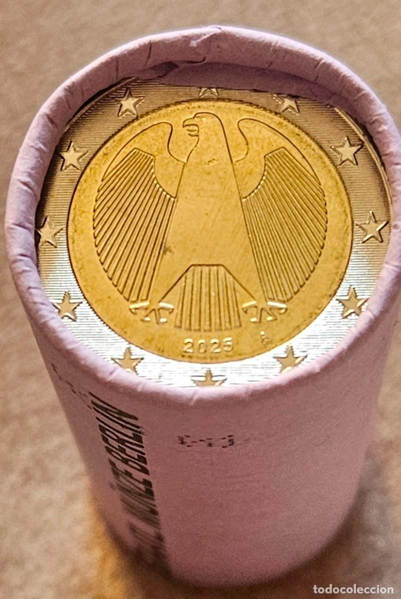 Euros: MONEDA 2 EUROS ALEMANIA 2025 - CECA A - AGUILA - SIN CIRCULAR