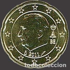 Euros: Belgium 20 cent 2011 Uncirculated - Foto 1