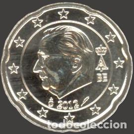 Euros: Belgium 20 cent 2012 Uncirculated - Foto 1