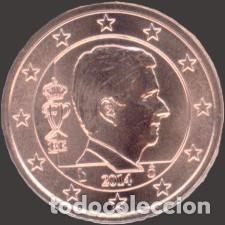 Euros: Belgium 2 Cent 2014 Uncirculated - Foto 1
