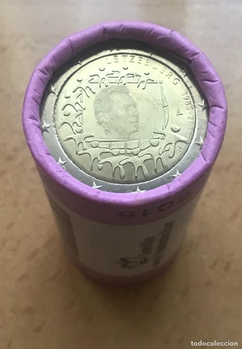 Euros: 2 euros conmemorativos de Luxemburgo. Bandera. A&ntilde;o 2015. Sin circular