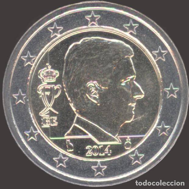 Euros: Belgium 2 Euro 2014 Uncirculated - Foto 1