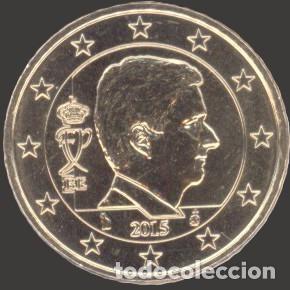 Euros: Belgium 50 cent 2015 Uncirculated - Foto 1