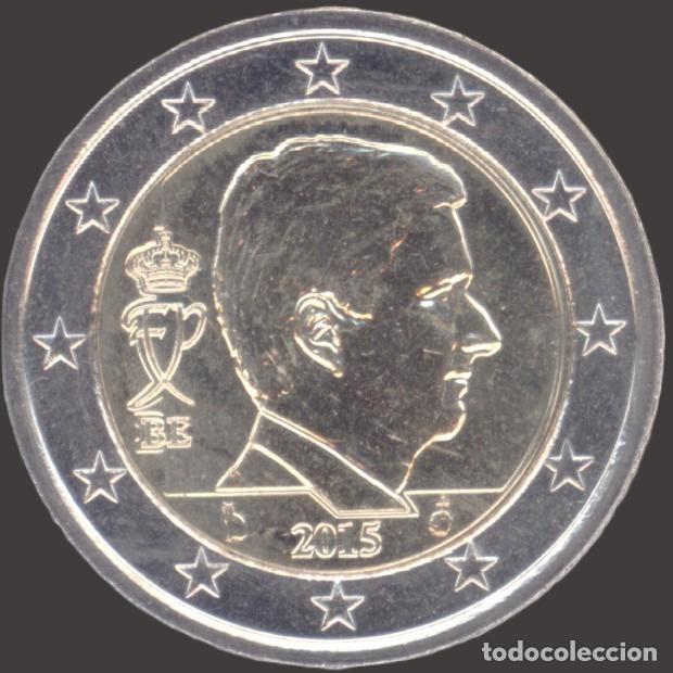 Euros: Belgium 2 Euro 2015 Uncirculated - Foto 1