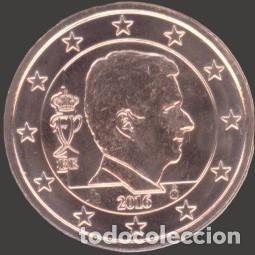 Euros: Belgium 5 Cent 2016 Uncirculated - Foto 1