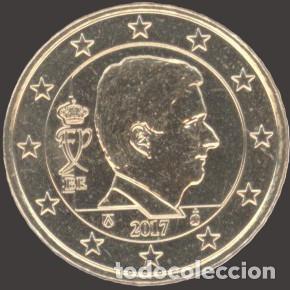 Euros: Belgium 50 cent 2017 Uncirculated