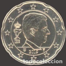 Euros: Belgium 20 cent 2019 Uncirculated