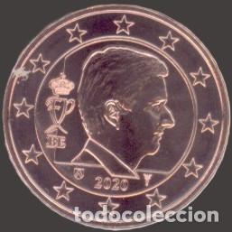 Euros: Belgium 5 Cent 2020 Uncirculated UNC - Foto 1
