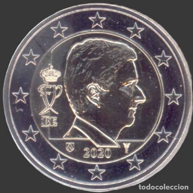 Euros: Belgium 2 Euro 2020 Uncirculated UNC