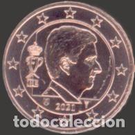 Euros: Belgium 1 Cent 2021 Uncirculated UNC