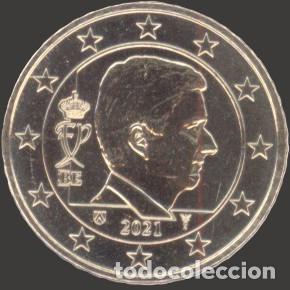 Euros: Belgium 50 cent 2021 Uncirculated UNC - Foto 1
