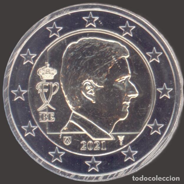 Euros: Belgium 2 Euro 2021 Uncirculated UNC
