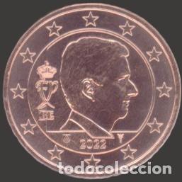 Euros: Belgium 5 Cent 2022 Uncirculated UNC - Foto 1