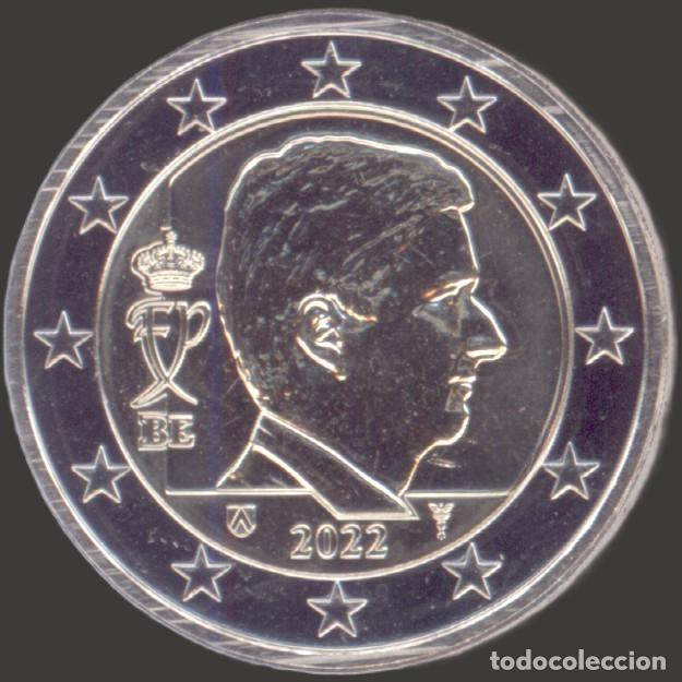 Euros: Belgium 2 Euro 2022 Uncirculated UNC