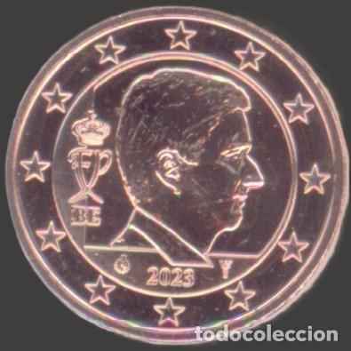 Euros: Belgium 1 Cent 2023 Uncirculated UNC - Foto 1