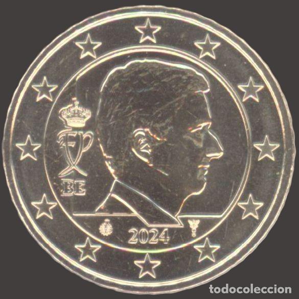 Euros: Belgium 50 cent 2024 Uncirculated UNC - Foto 1