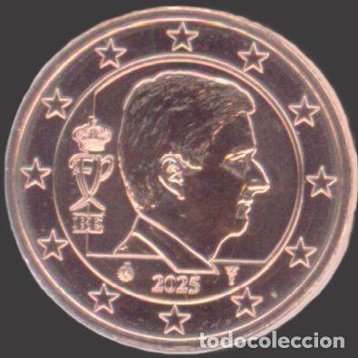 Euros: Belgium 1 Cent 2025 Uncirculated UNC