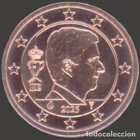 Euros: Belgium 2 Cent 2025 Uncirculated UNC - Foto 1