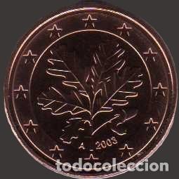 Euros: Germany 5 cent A Berlin 2003 from original set Uncirculated UNC