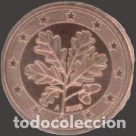 Euros: Germany 1 Cent A Berlin 2008 Uncirculated UNC