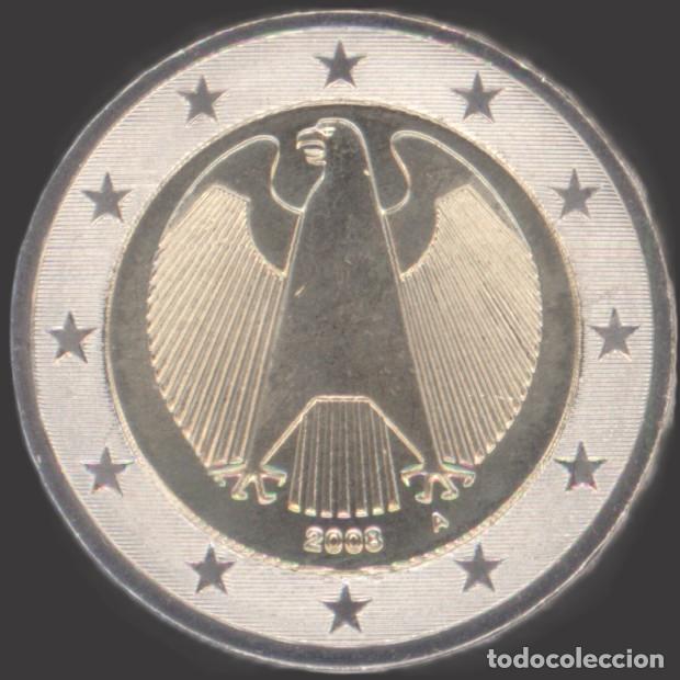 Euros: Germany 2 Euro A Berlin 2008 Uncirculated UNC - Foto 1