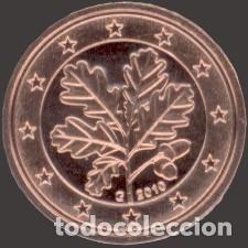 Euros: Germany 5 cent A Berlin 2010 Uncirculated UNC