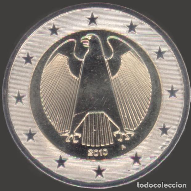 Euros: Germany 2 Euro A Berlin 2010 Uncirculated UNC - Foto 1