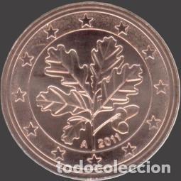 Euros: Germany 5 cent A Berlin 2011 Uncirculated UNC - Foto 1