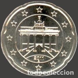 Euros: Germany 20 cent A Berlin 2011 Uncirculated UNC - Foto 1