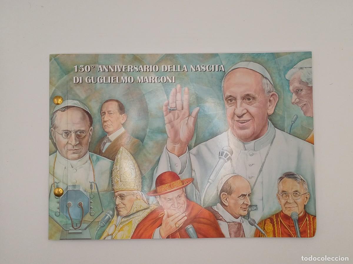 Euros: VATICANO 2 EUROS 2024 - CONM. GUILLERMO MARCONI - BUSTA NUMISMATICA