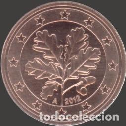 Euros: Germany 5 cent A Berlin 2012 Uncirculated UNC - Foto 1