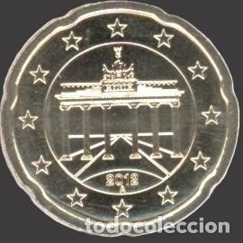 Euros: Germany 20 cent A Berlin 2012 Uncirculated UNC - Foto 1