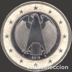 Euros: Germany 1 Euro A Berlin 2012 from original set Uncirculated UNC
