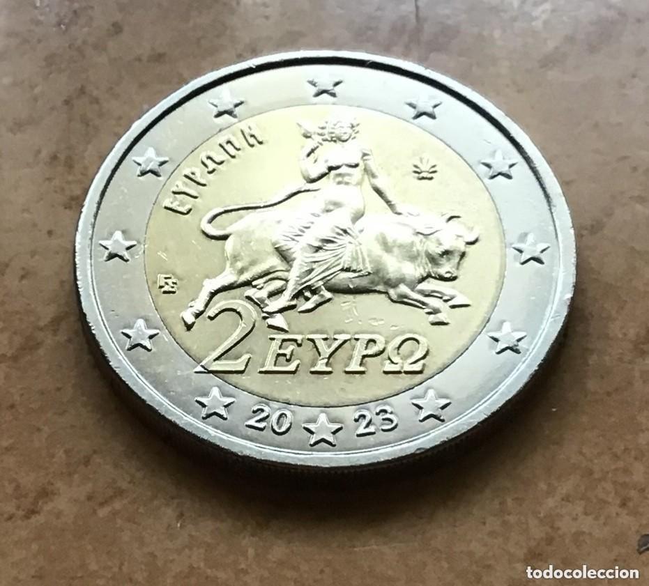 Euros: 2 euros de Grecia. A&ntilde;o 2023
