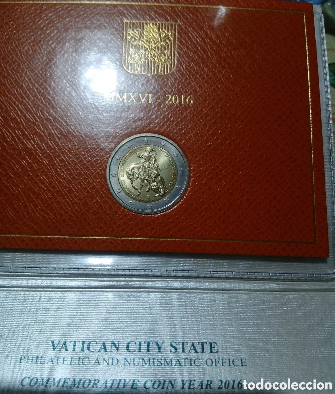 Euros: 2 euros vaticano 2016 misericordia sc