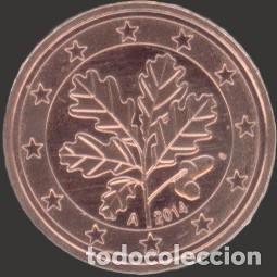 Euros: Germany 5 cent A Berlin 2014 Uncirculated UNC