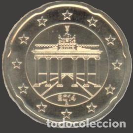Euros: Germany 20 cent A Berlin 2014 Uncirculated UNC - Foto 1