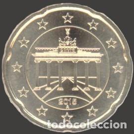 Euros: Germany 20 cent A Berlin 2015 Uncirculated UNC - Foto 1