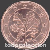 Euros: Germany 1 Cent A Berlin 2016 Uncirculated UNC