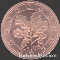 Euros: Germany 5 cent A Berlin 2016 Uncirculated UNC