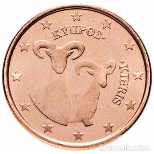 Euros: Cyprus 1 Cent 2009 Uncirculated UNC - Foto 1