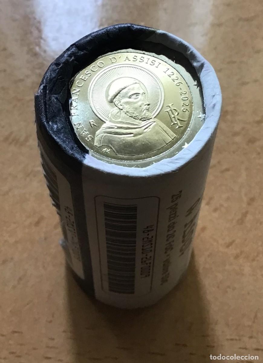 Euros: 2 euros conmemorativos de Italia. San Francisco de Asis. A&ntilde;o 2026. Sin circular