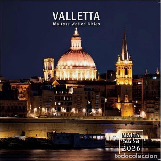 Euros: MALTA EUROSET 2026 BU - OFICIAL - CONTIENE 2 E. CONM. CIUDAD DE LA VALETTA