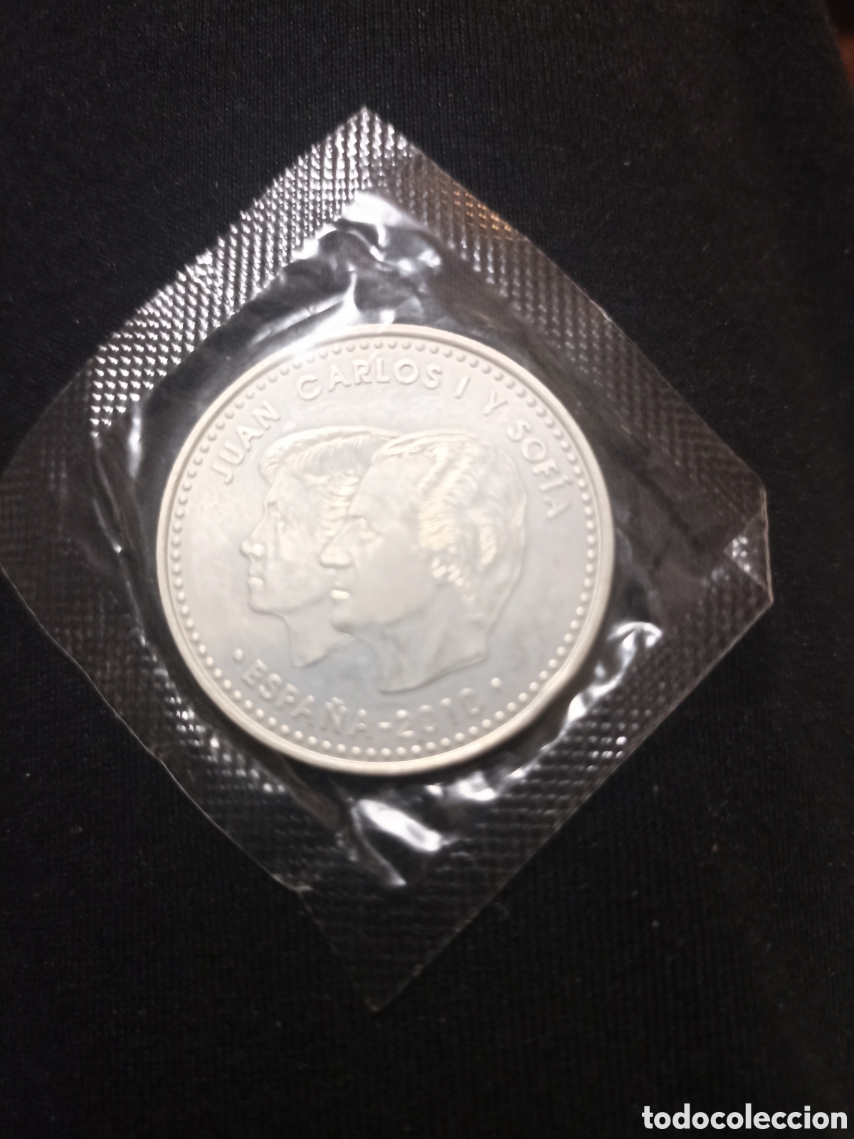 Euros: Moneda 20 euros plata Mundial 2010