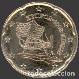 Euros: Cyprus 20 Cent 2008 Uncirculated UNC