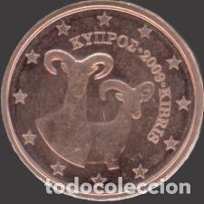 Euros: Cyprus 2 Cent 2009 Uncirculated UNC