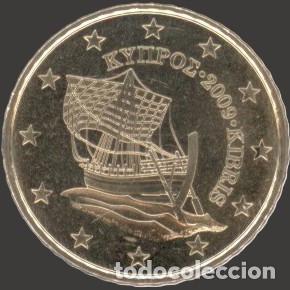 Euros: Cyprus 50 Cent 2009 Uncirculated UNC